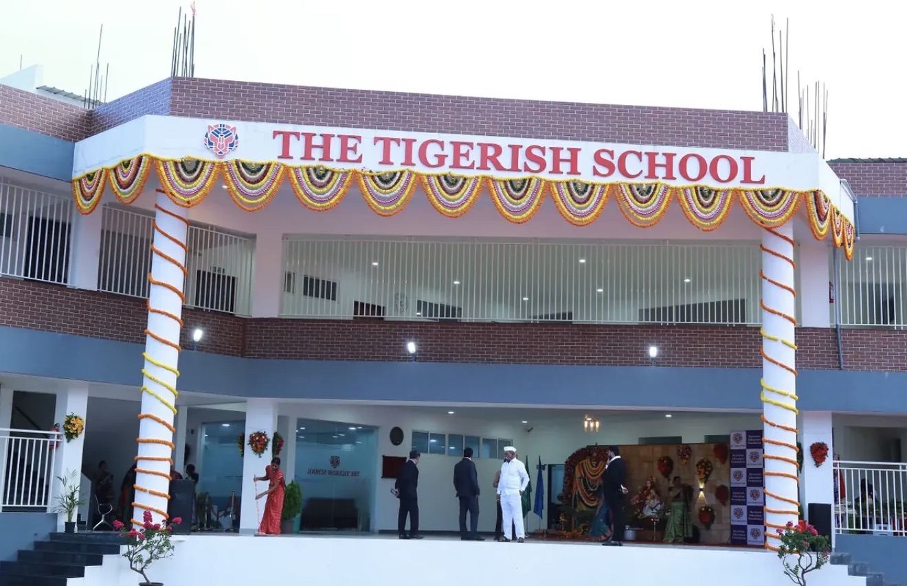 The Tigerish School entrance
